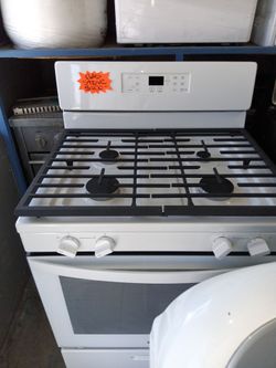 Whirlpool gas stove white and REPAIRS