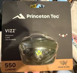 NEW Princeton Tec Vizz LED Headlamp | Dimmable | Army Green