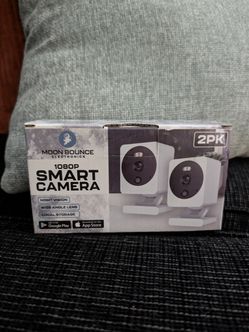 Moon Bounce Electronics Wi-Fi Smart Cameras (2-Pack)