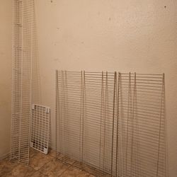 White Wire Shelving 