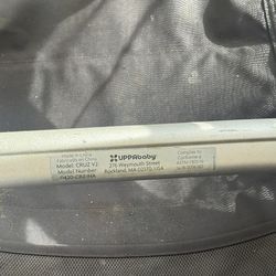 Uppababy stroller with scooter