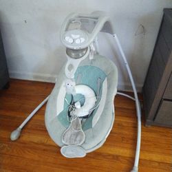 Ingenuity InLighten Baby Electric Cradling Swing Chair