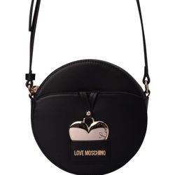 New! Never Used - Love MOSCHINO Crossbody Leather Bag