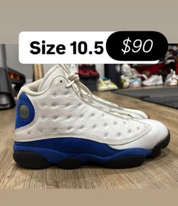 Jordan 13s blue size 10.5