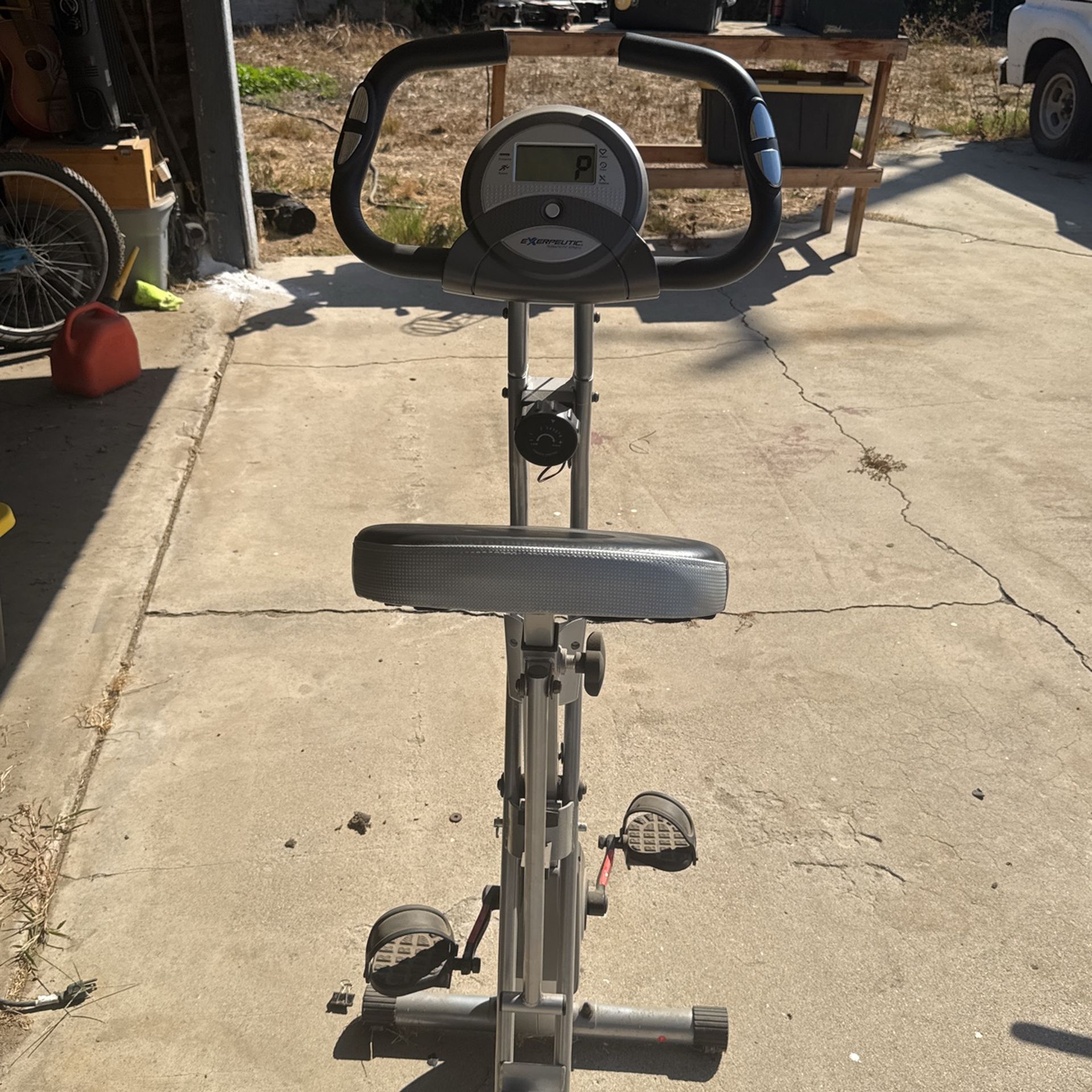 Exerpeutic Foldable Exercise Bike