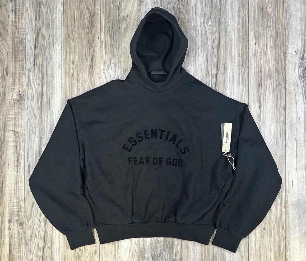 Fear Of God Jet Black Hoodie