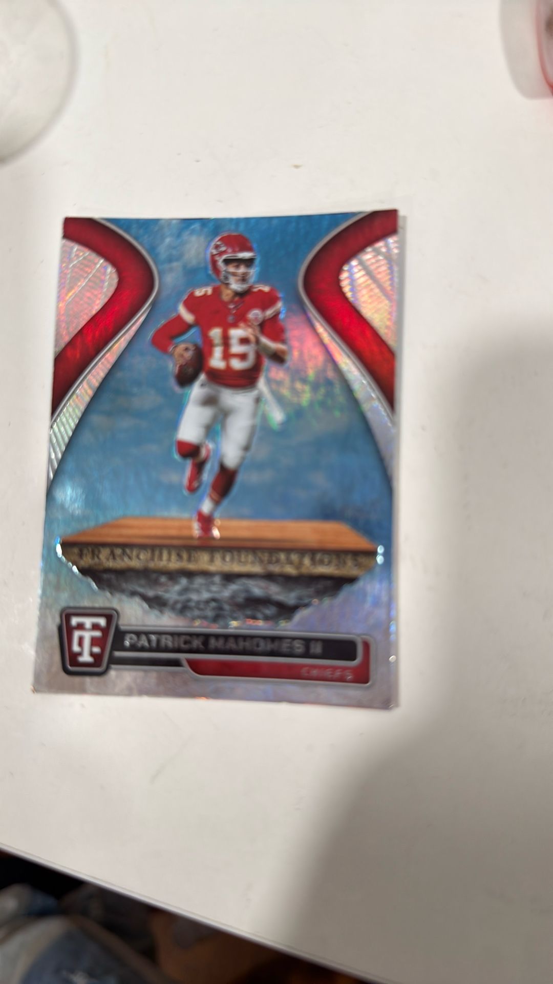 Patrick Mahomes Panini Sports Card