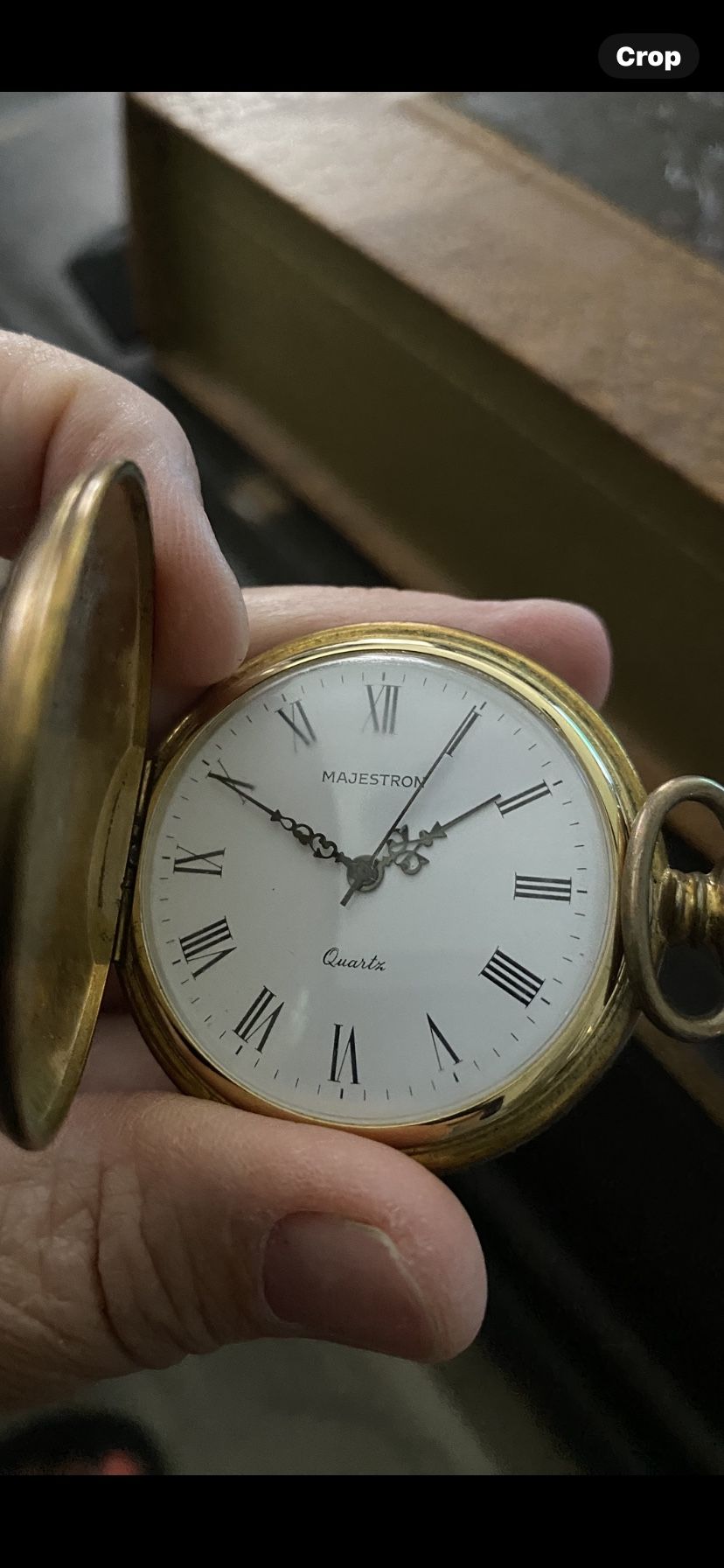 Vintage Majestron Quartz Pocket Watch