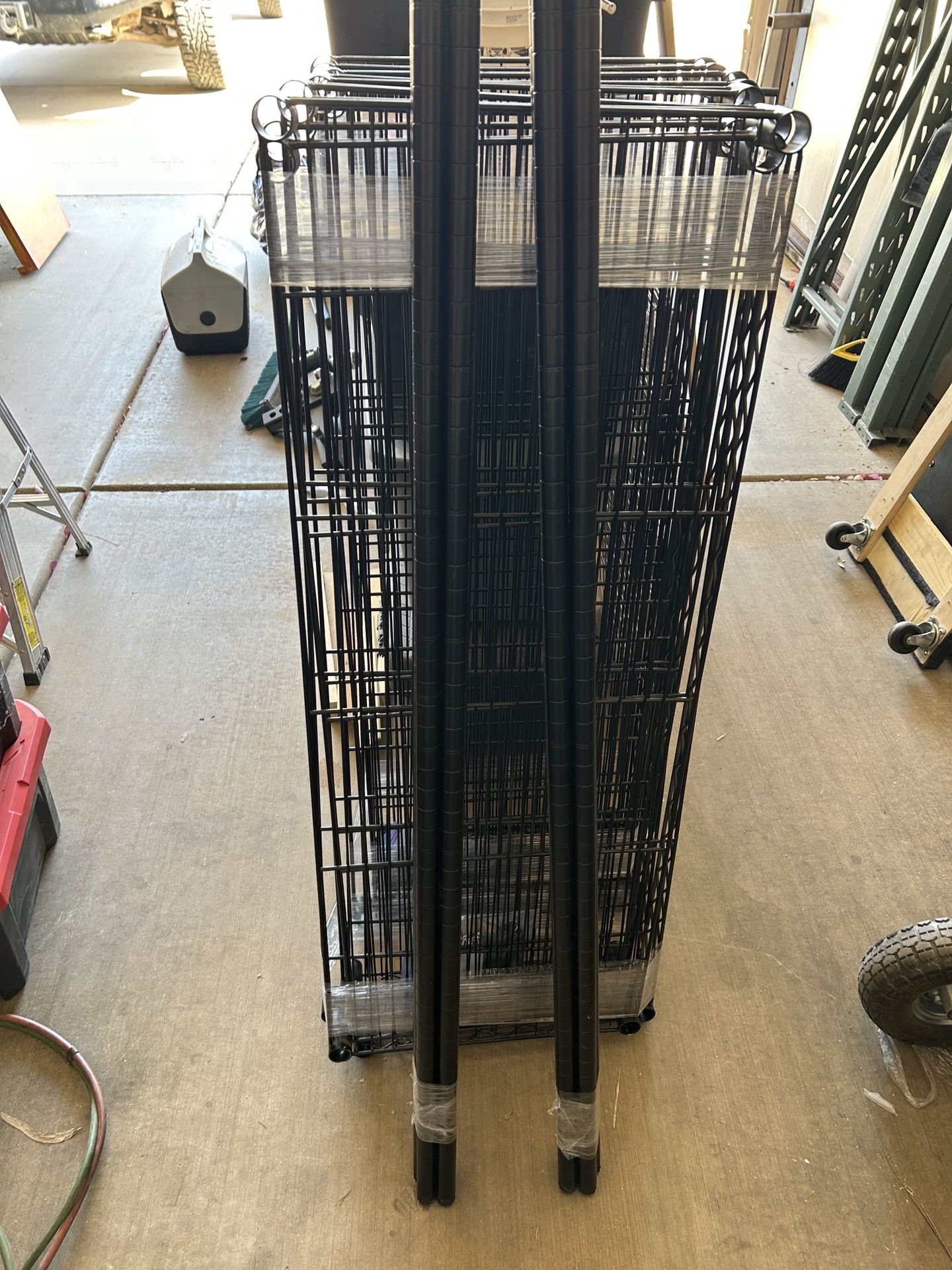 Black Baker Rack Shelving