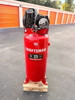 Craftsman 60-Gallon Electric 175 PSI Vertical Air Compressor with Accessories Included