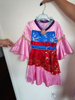 Disney Mulan kids Costume Dress for kids age 3