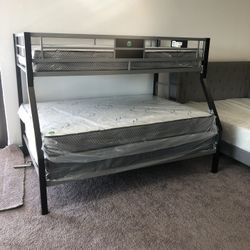 BRAND NEW BUNK BED WITH MATTRESS 