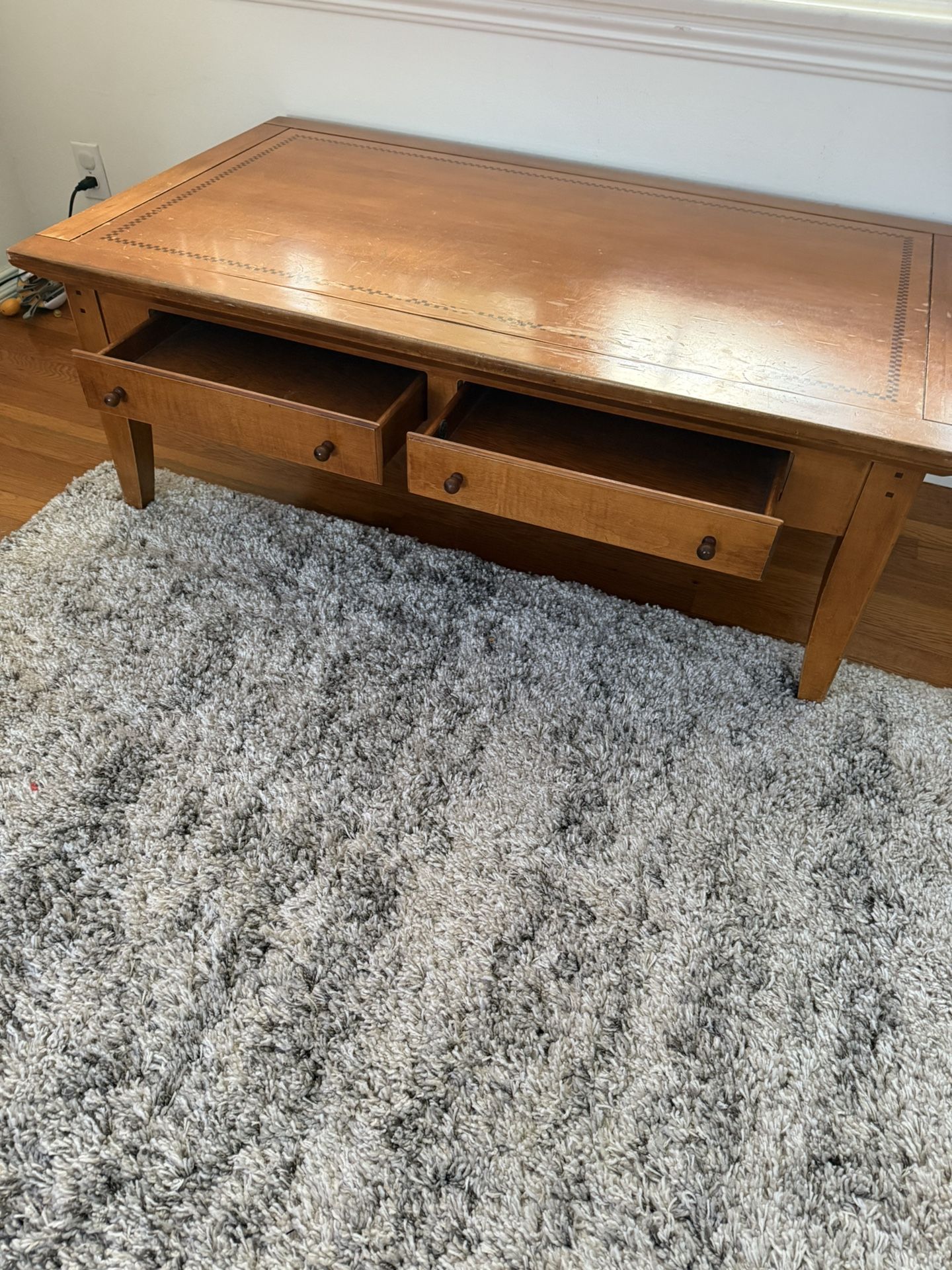 Solid Maple Coffee Table