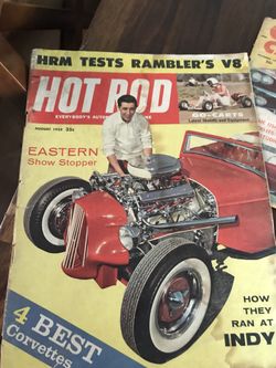 1958,1959 motor trend magazines