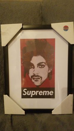 PRINCE BLACK FRAME LIMITED EDITION RARE** FAIRCHILD PARIS SUPREME