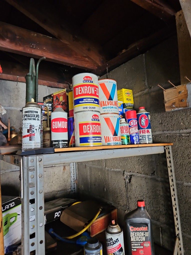 Oil Valvoline Fisk Gumout Oil Filters Vintage Lot