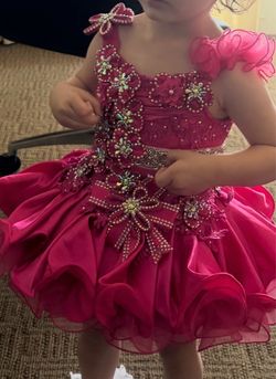 Glitz pageant dress