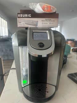 Keurig 2.0 with water filter replacement