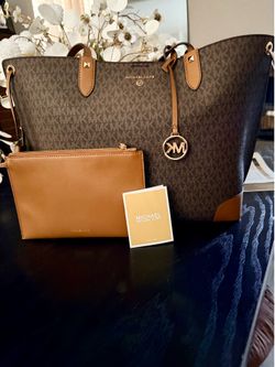 Michael Kors Tote Bag + Matching Pouch