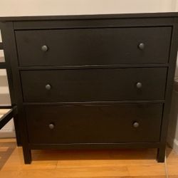 Ikea Dresser (Black Brown Color)