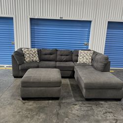 Large Ashley’s Sectional Couch With Free Delivery