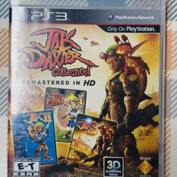 PS3 Jak and Daxter Collection - Trilogy - Remastered in HD - With Manual Tested