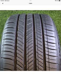225/40R19 Michelin Primacy Tour A/S with 90% Tread 9/32 93W SKU 27829 Grade A Tires