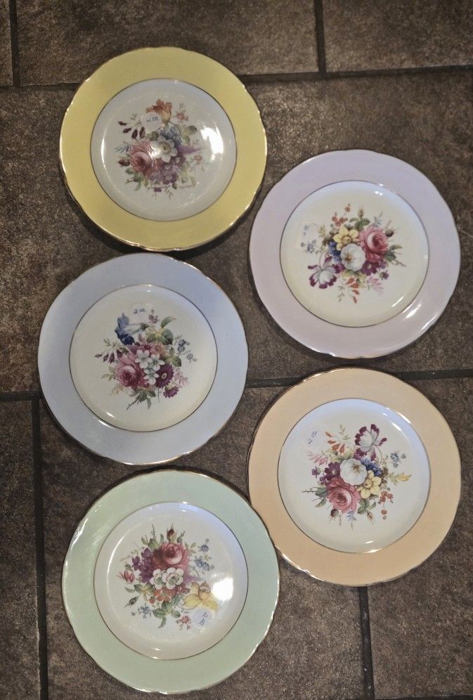 Hammersley And Co Bone China Set Of 6