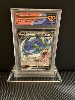 Rayquaza V alt art DSG 10