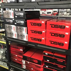 Ds18 Amps On Sale Today! We Have Payment Optios And We Can Install!