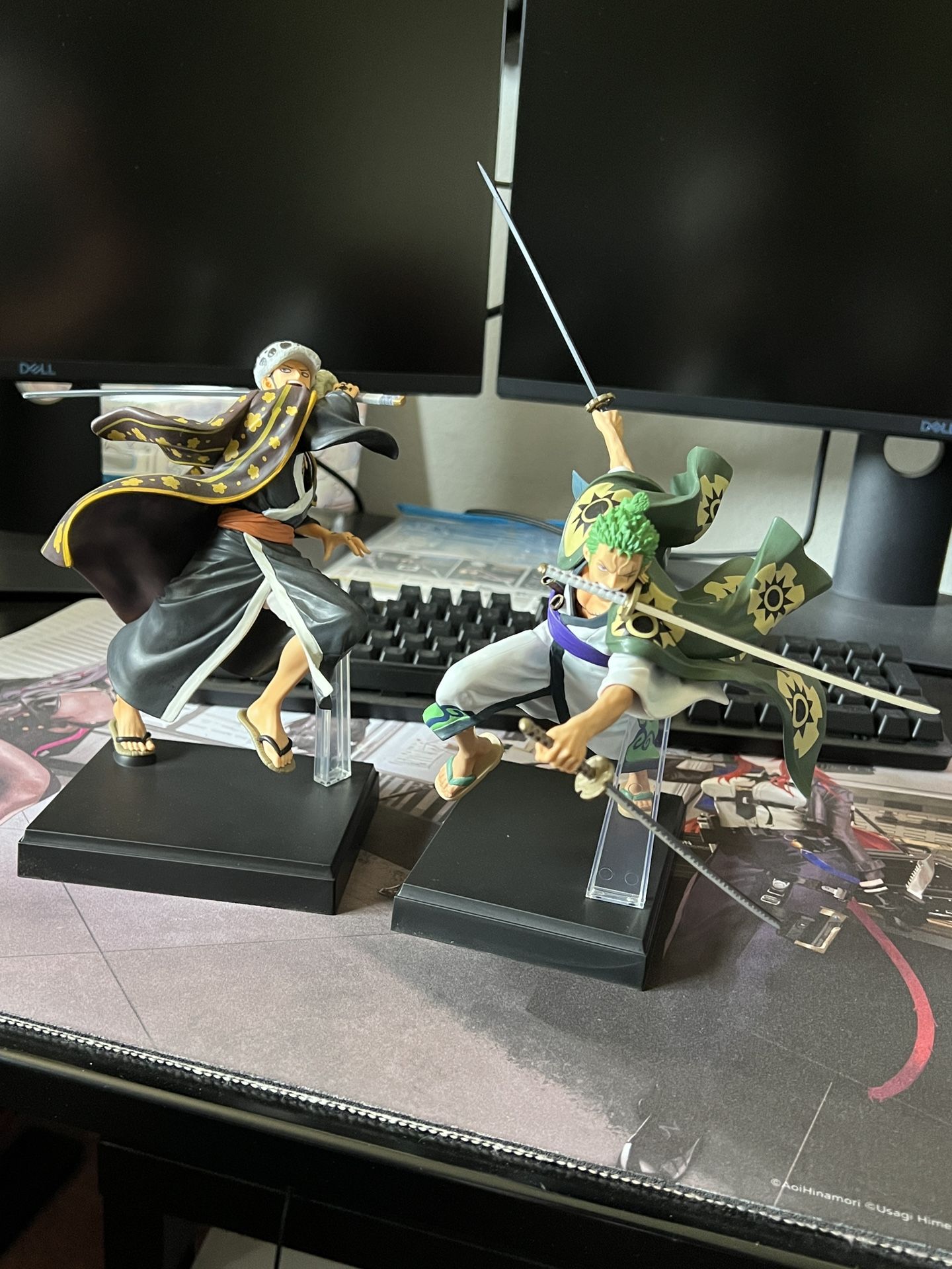 Zoro Law Wano Arc Samurai Ichiban kuji Ichibansho Figures