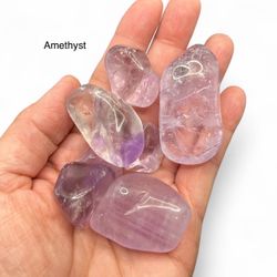 Amethyst Polished Stones from Brazil 7pcs 132g  total