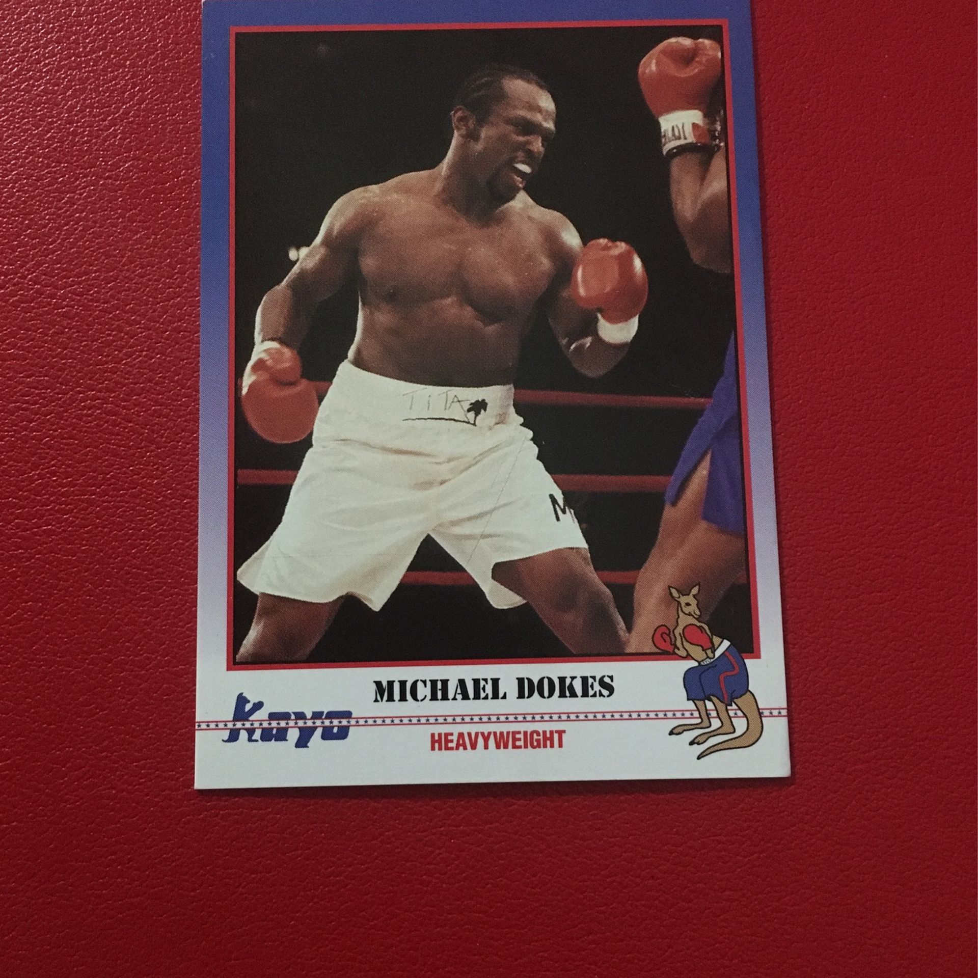 Boxing Card 