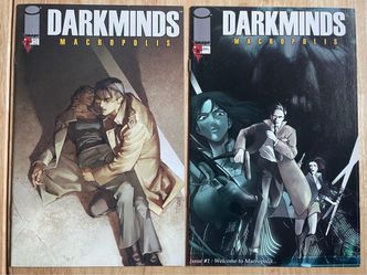Darkminds Macropolis Issues #1 and #2 Image Comics
