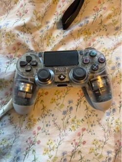 Sony PlayStation 4 PS4 DualShock 4 Wireless Controller Crystal Clear