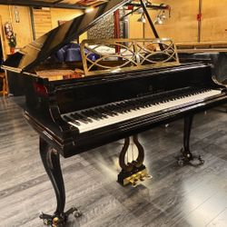Steinway & Sons Model M Grand Piano – Custom Restored | Chippendale Style