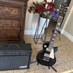 Epiphone/ crate set up