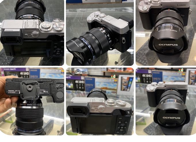 PANASONIC WITH OLYMPUS PROFESSIONAL CAMERA