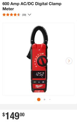 600 AMP DIGITAL Clamp Meter