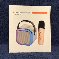 Bluetooth Karaoke Speaker + Mic – New