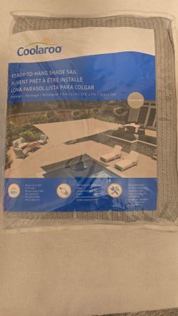 Coolaroo Ready-to-Hang Shade Sail 13x7 ft