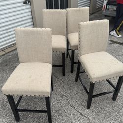 Chairs And Wooden Table 