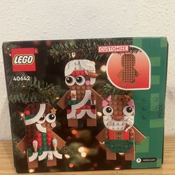 Lego Gingerbread ornament Set