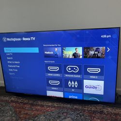 65” Westinghouse Roku Tv 
