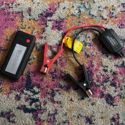 Portable Rechargeable Jumper Cable Box/Clamps