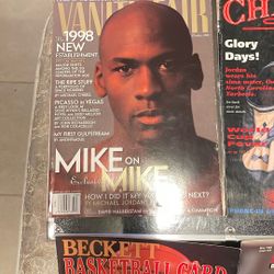Michael Jordan Vanity Fair Magazine & Beckett Books