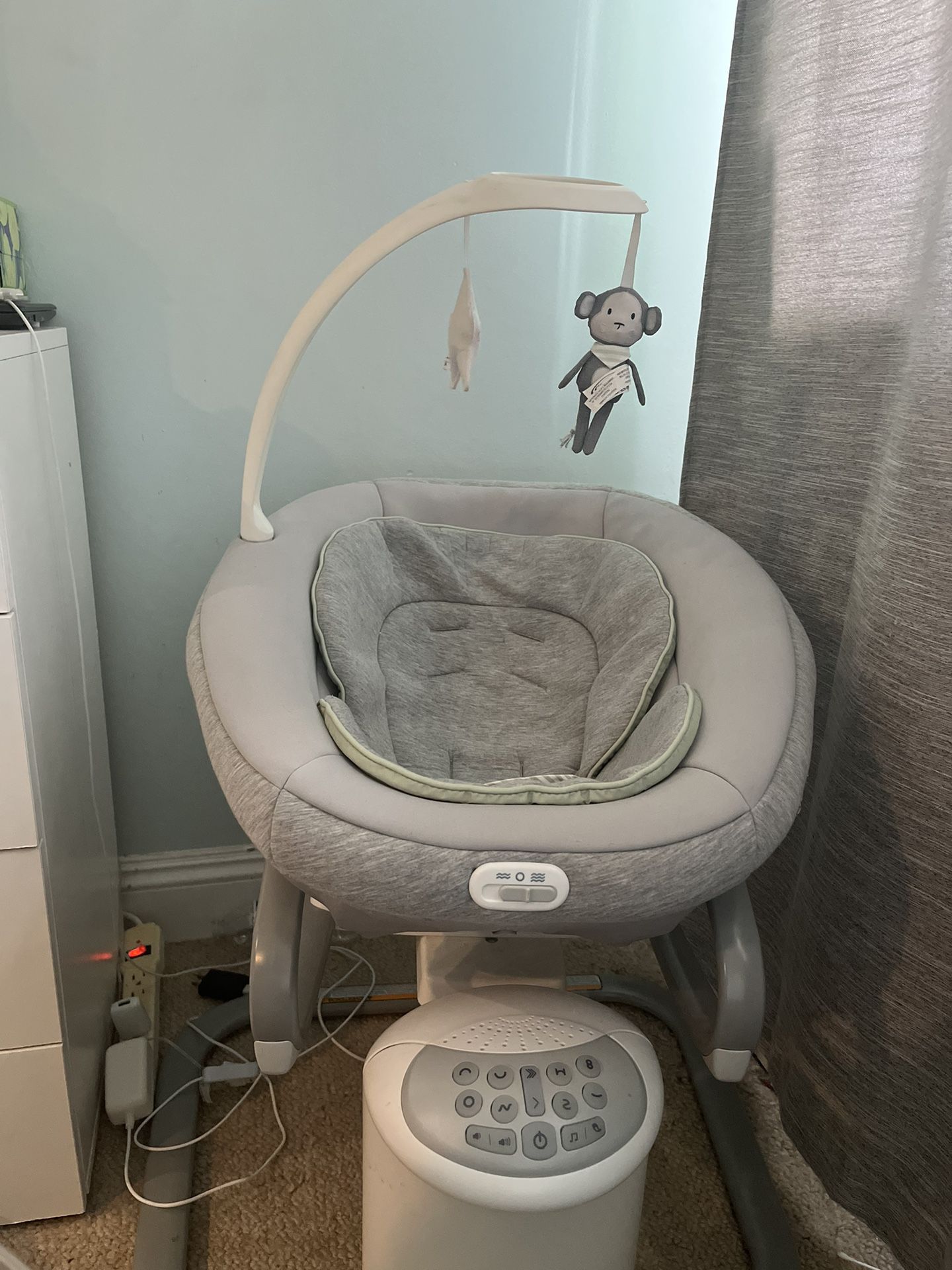 GRACO Madden Soothe My Way Baby Swing W Removible Rocker