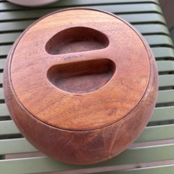 Dansk Teak Ice Bucket 