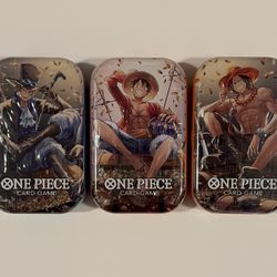 One Piece Tin Set 