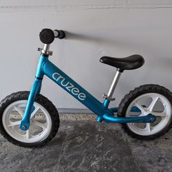 Blue Cruzee Ultra Lightweight Balance Bike